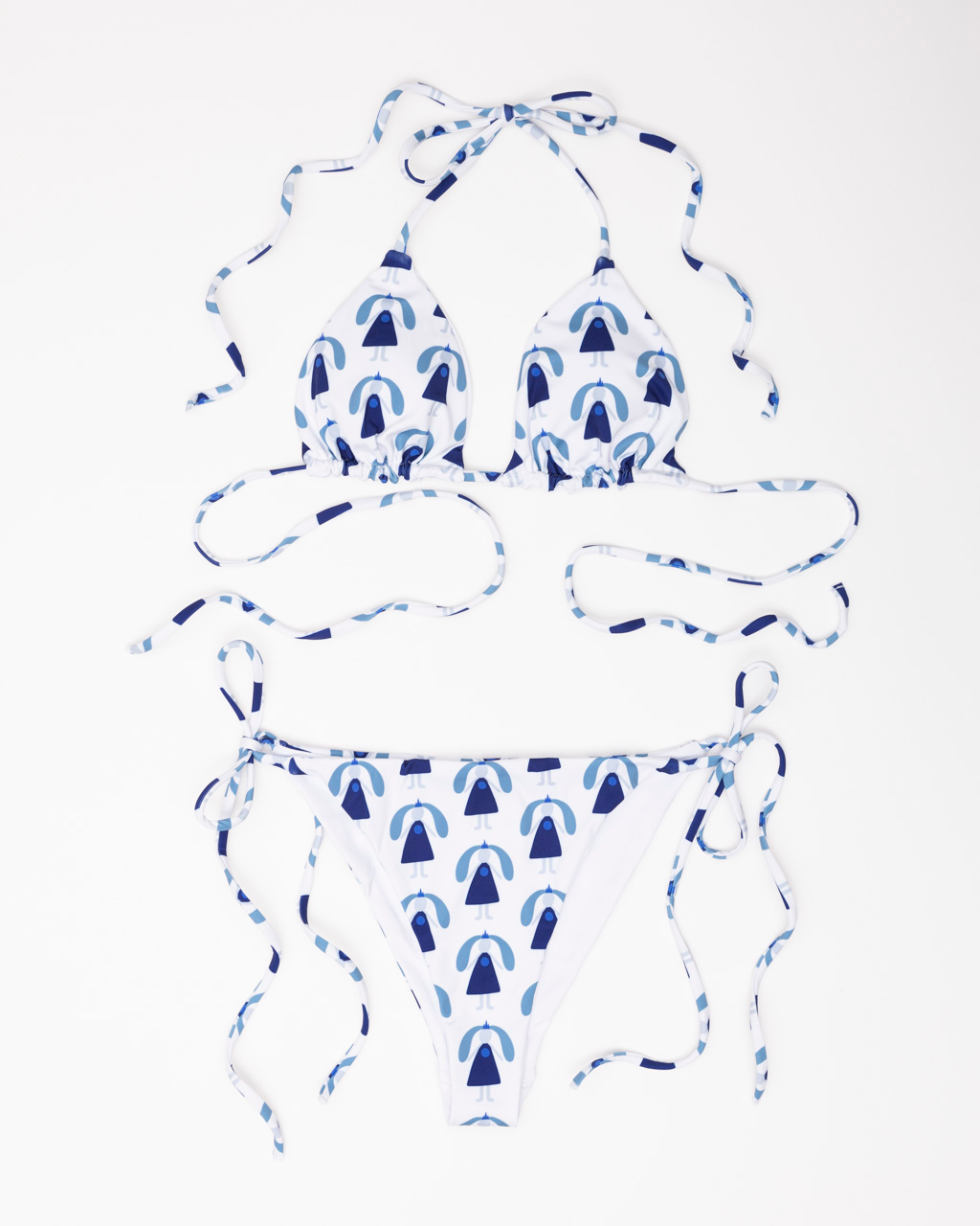 BLAUE BIKINI-PUPPE