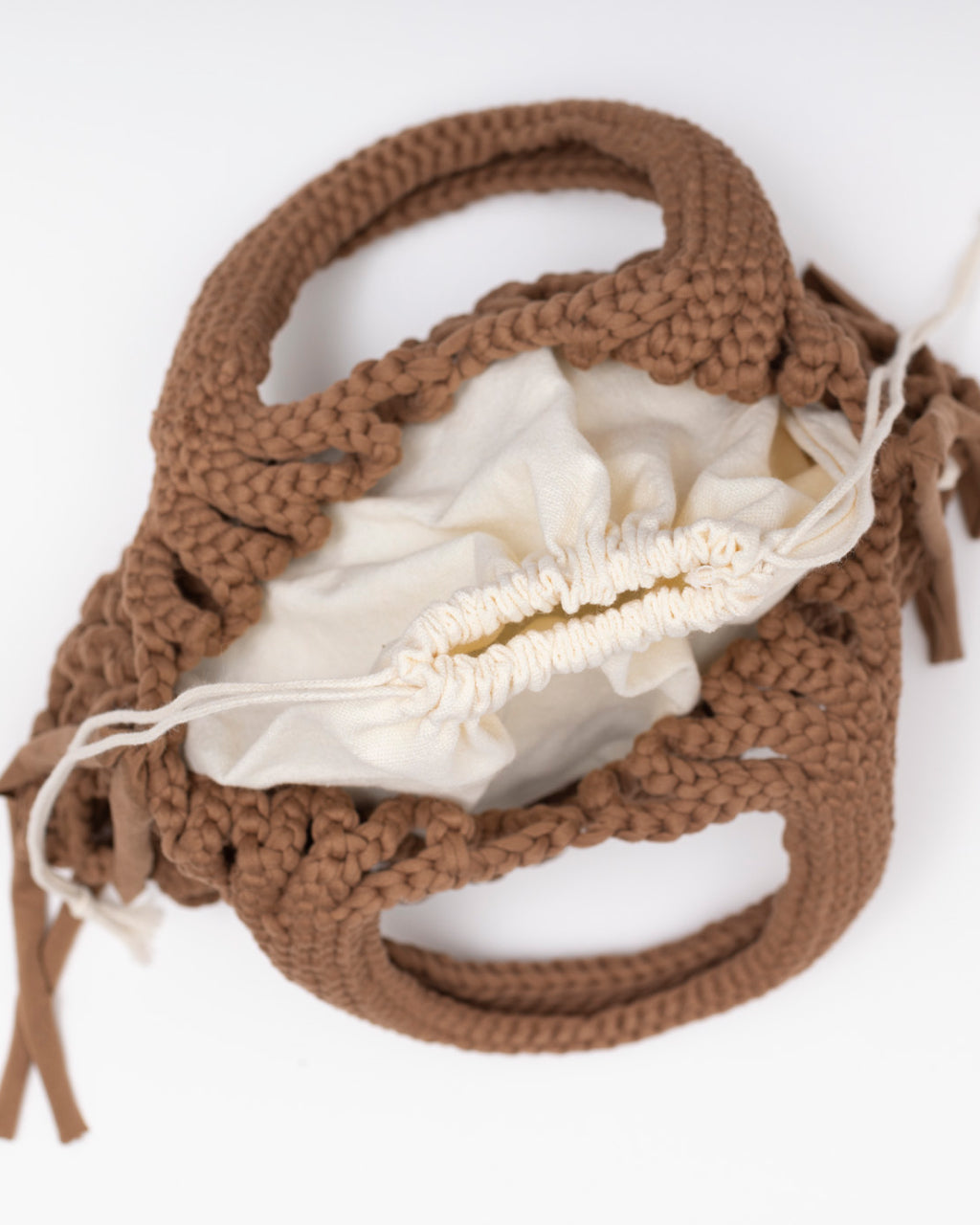 BOLSO CROCHET BOHO BEIGE