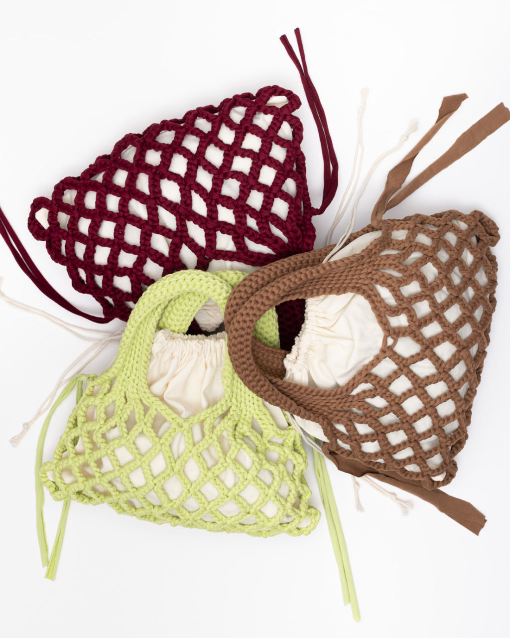 BOLSO CROCHET BOHO BEIGE