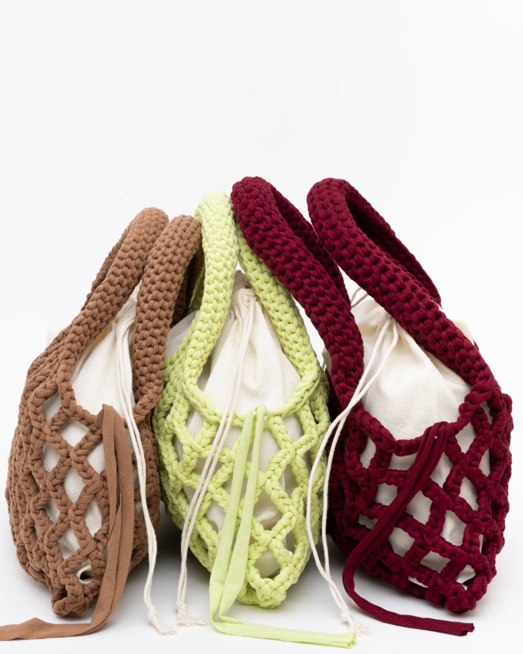BOLSO CROCHET BOHO PISTACHO