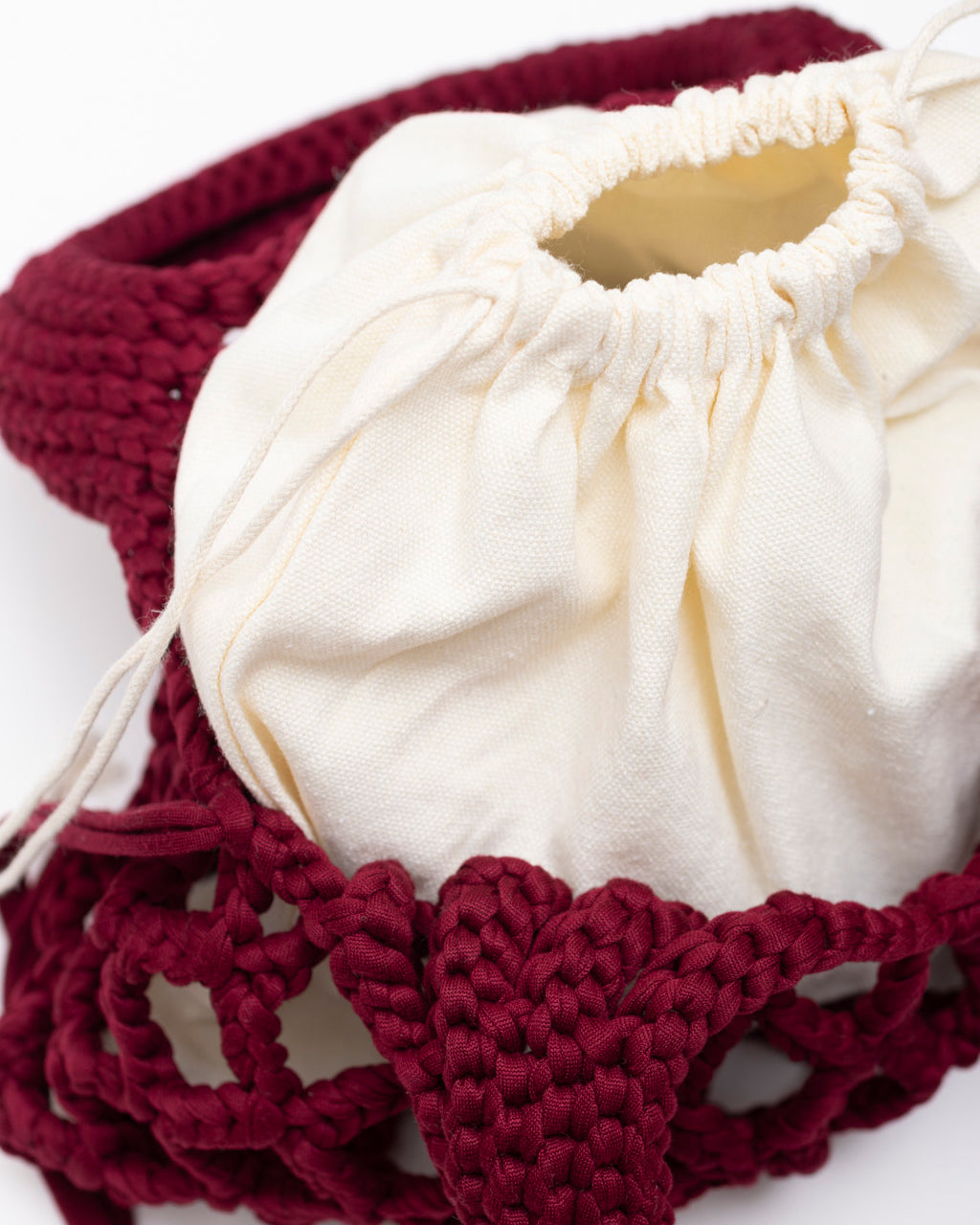 BOLSO CROCHET BOHO VINO