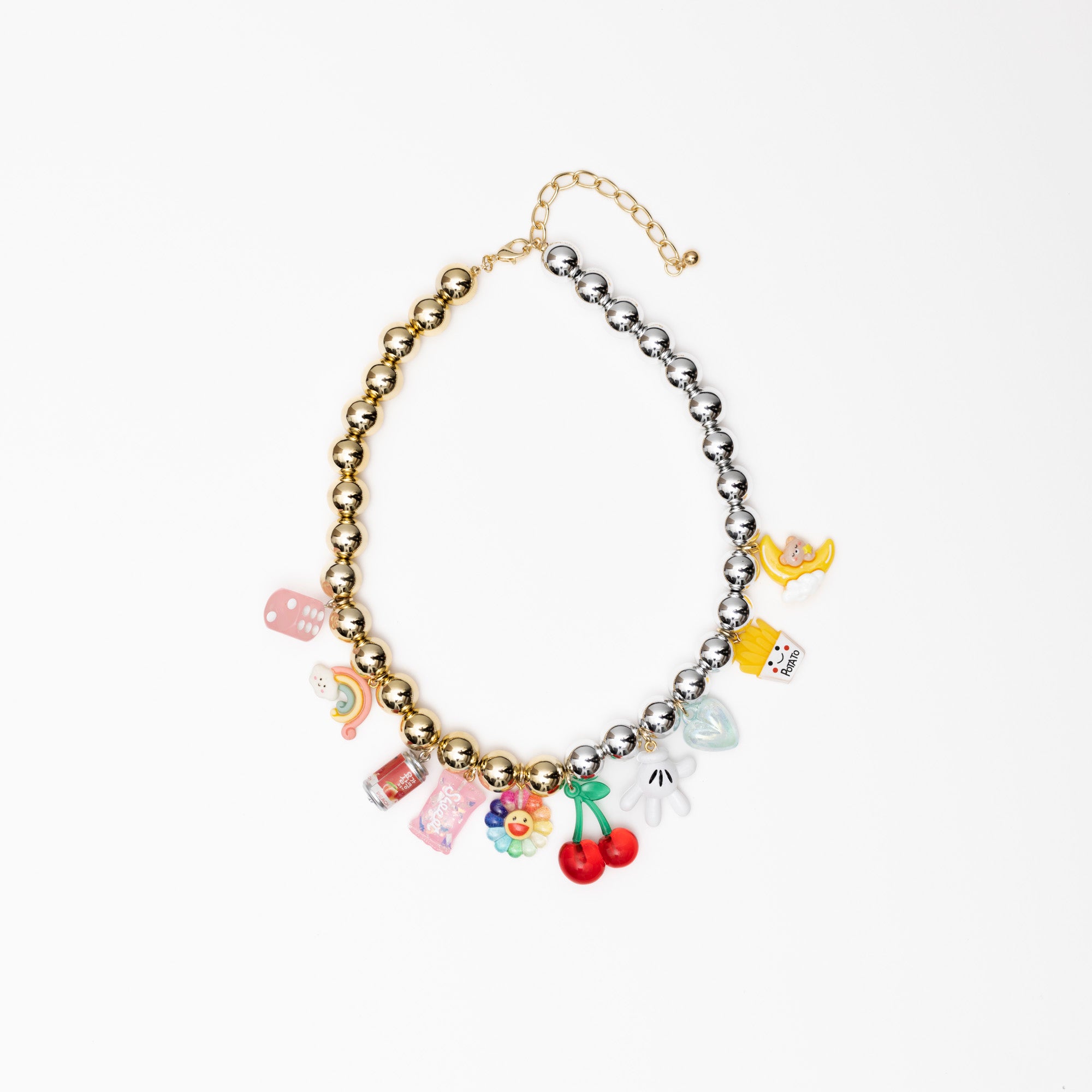COLLAR CHARMS CHERRY POP