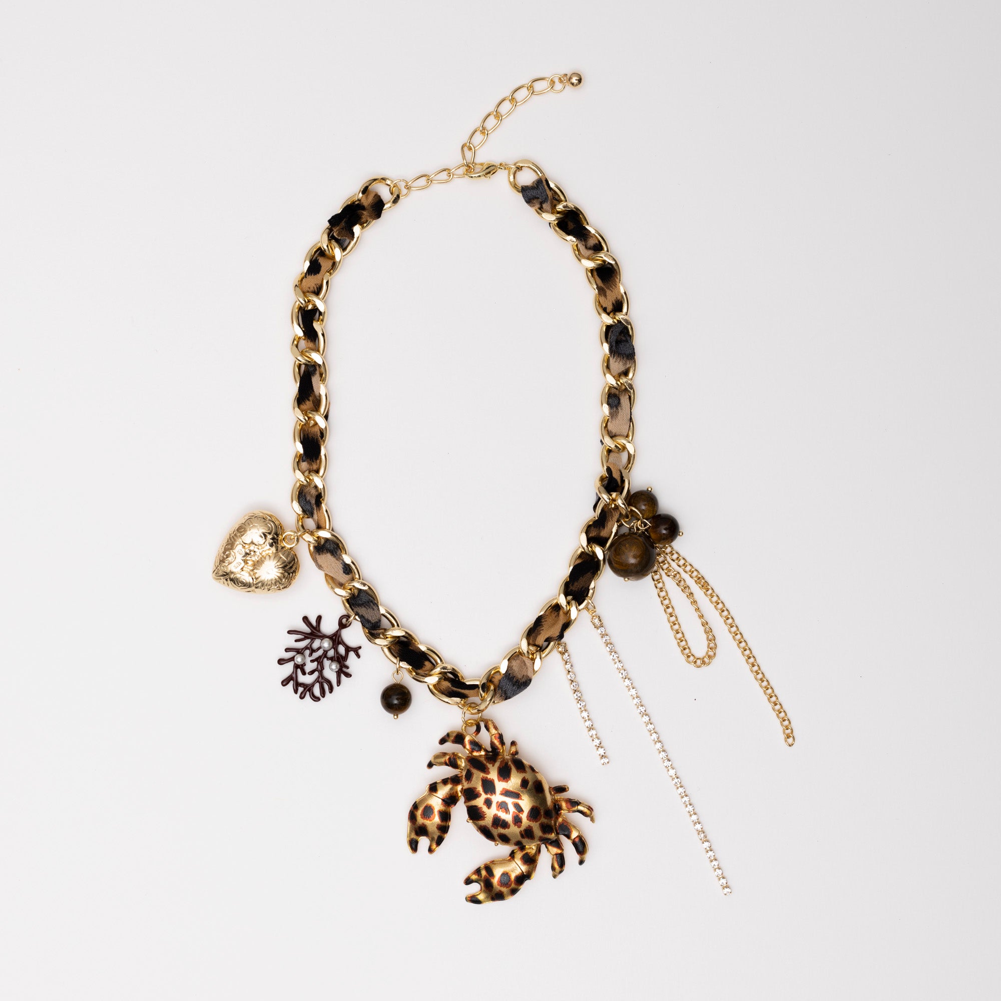 COLLAR ANIMAL PRINT MEDITERRANEO