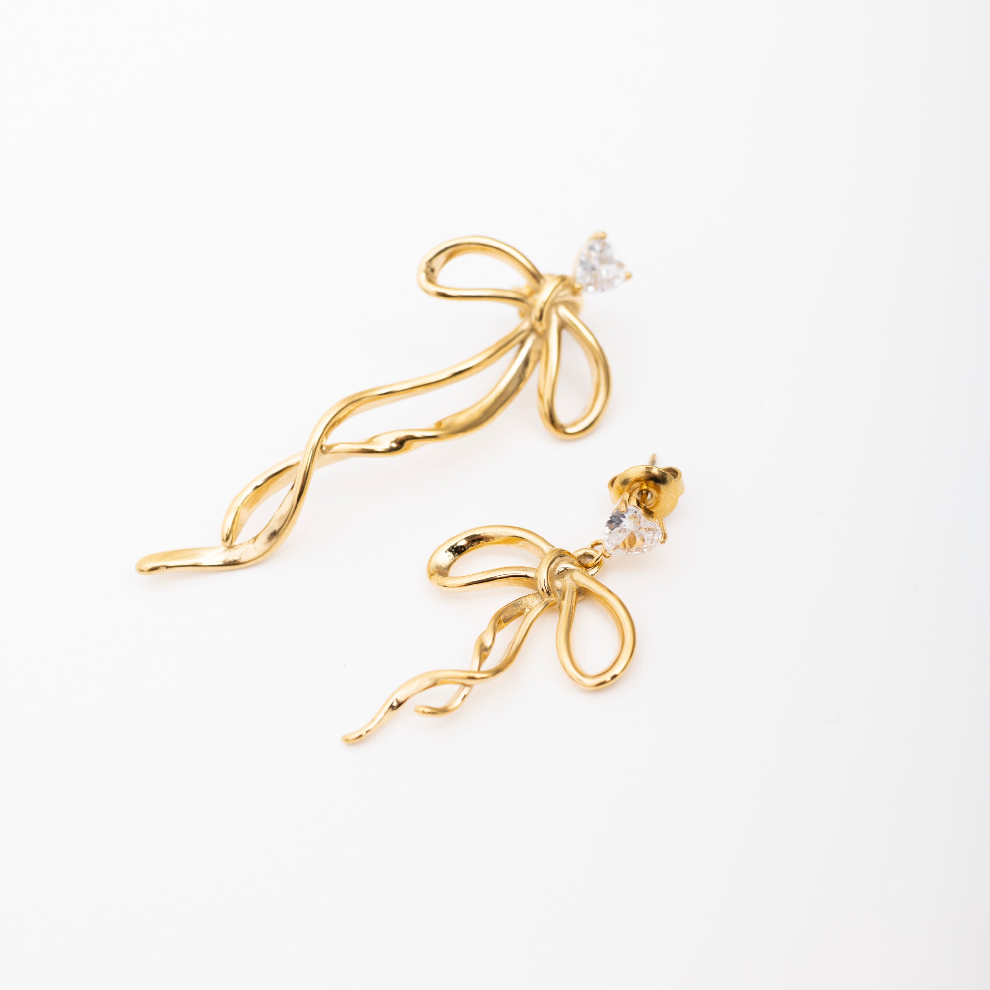 PENDIENTES SHINY BOW