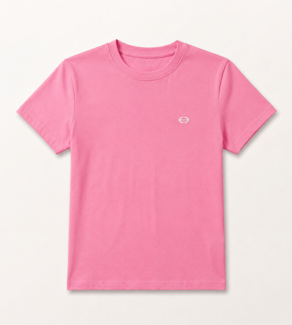 Top Camiseta Essential Rosa