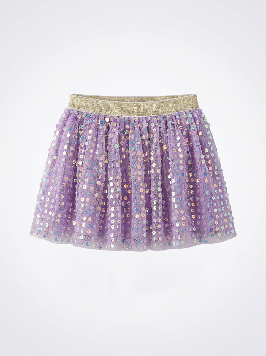 FALDA LUCES DE HADAS LENTEJUELAS KIDS