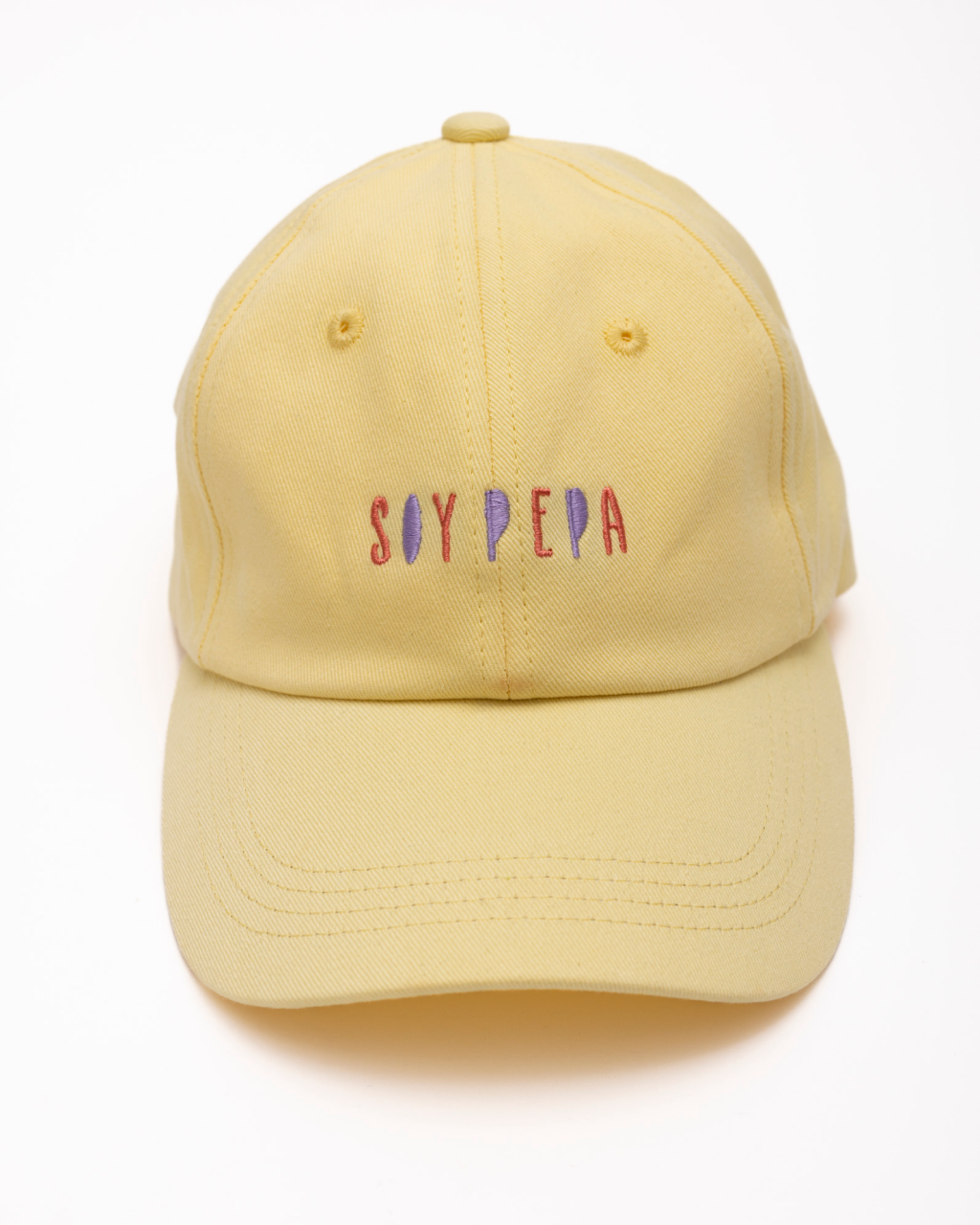 GORRA SOY PEPA AMARILLA