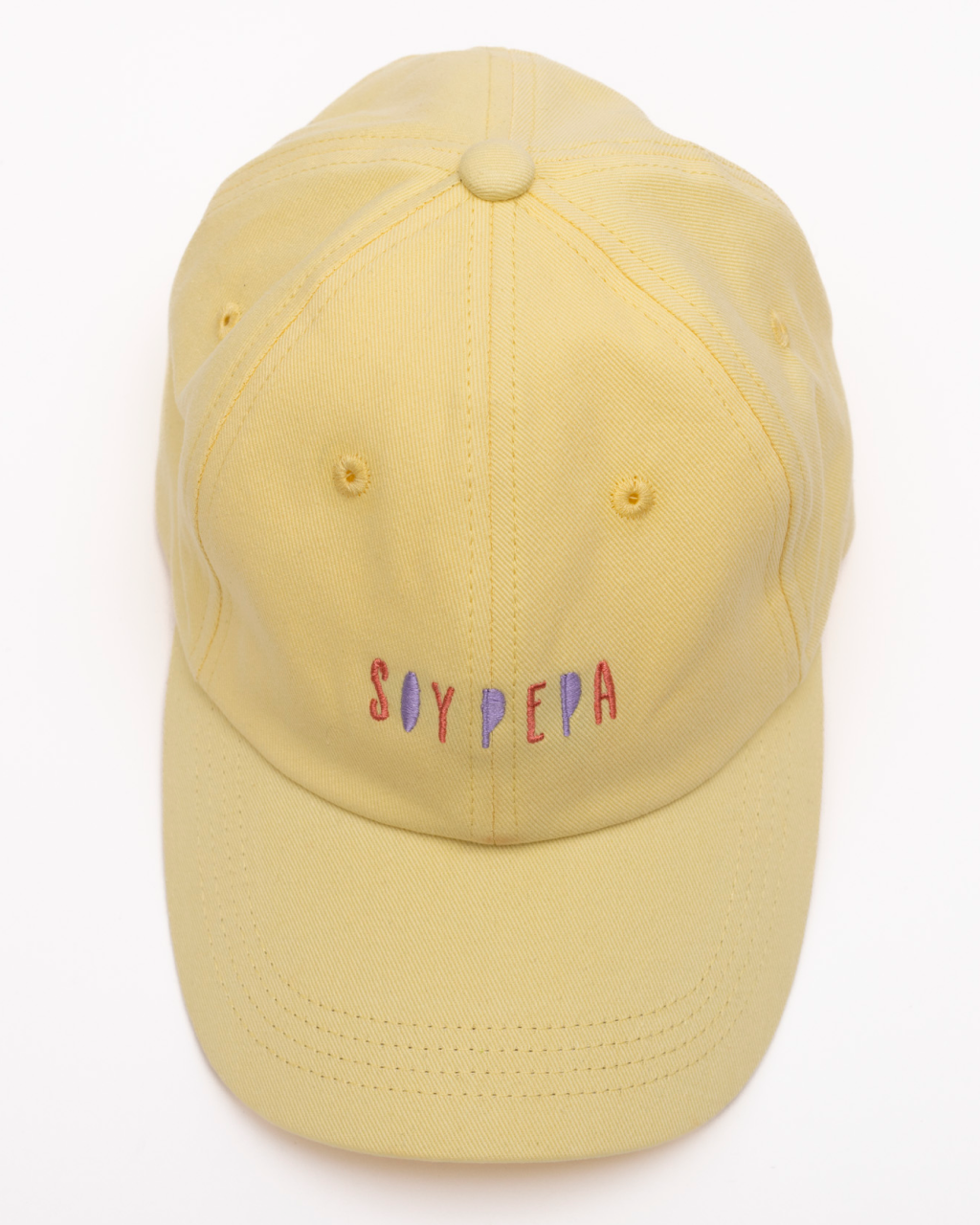 GORRA SOY PEPA AMARILLA