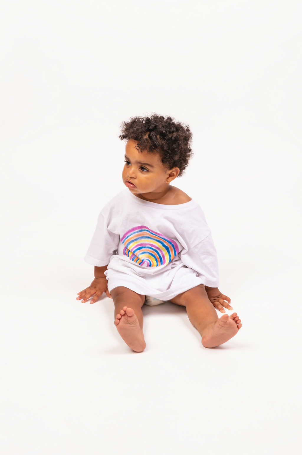 REGENBOGEN-T-SHIRT FÜR KINDER