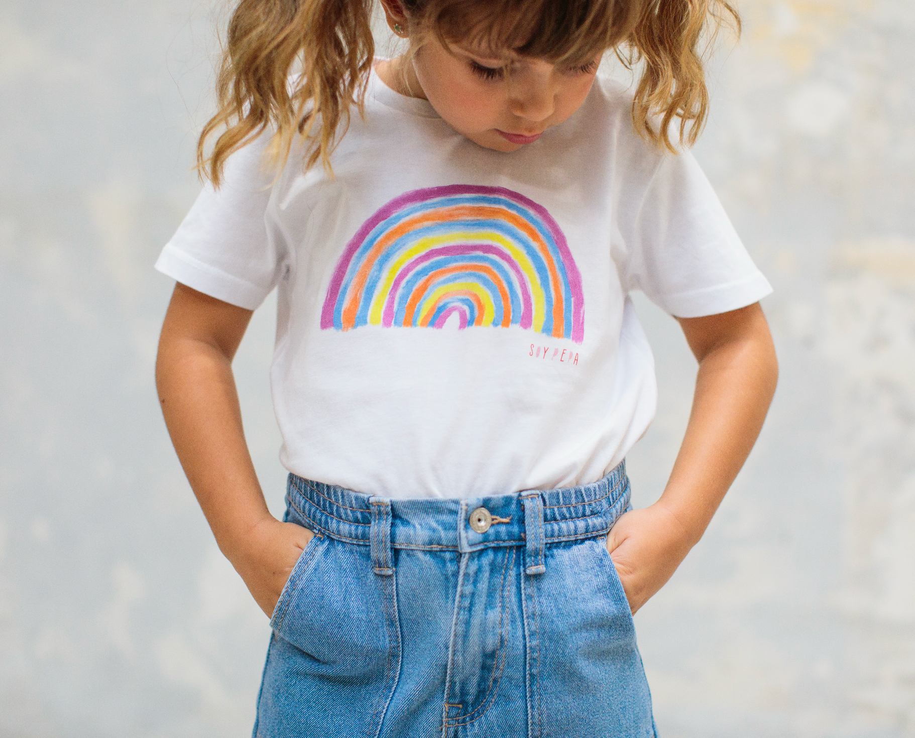 REGENBOGEN-T-SHIRT FÜR KINDER