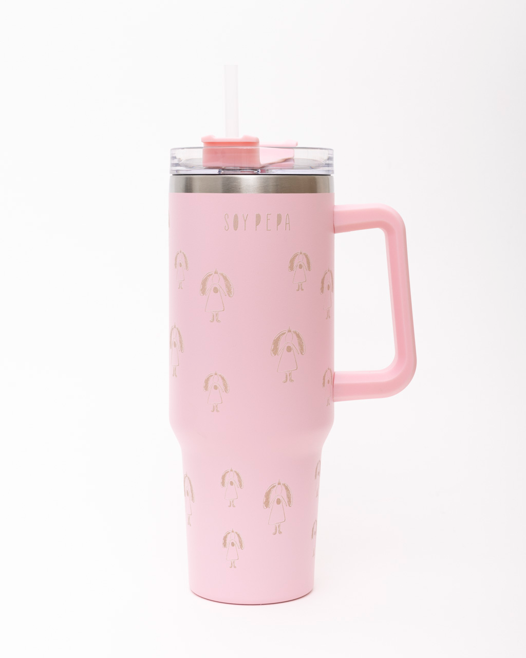 Thermosflasche "Drop Drip" Rosa