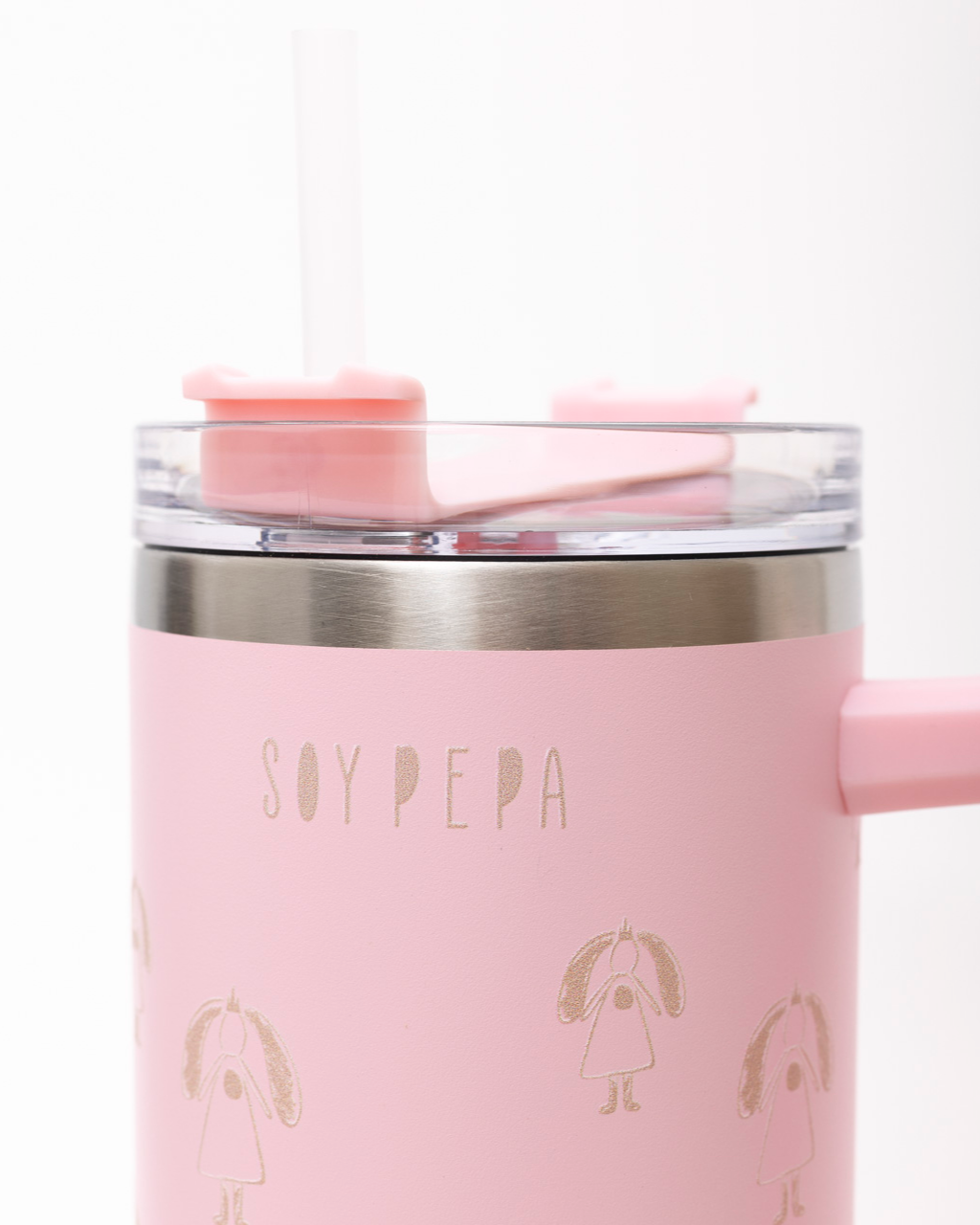 Thermosflasche "Drop Drip" Rosa