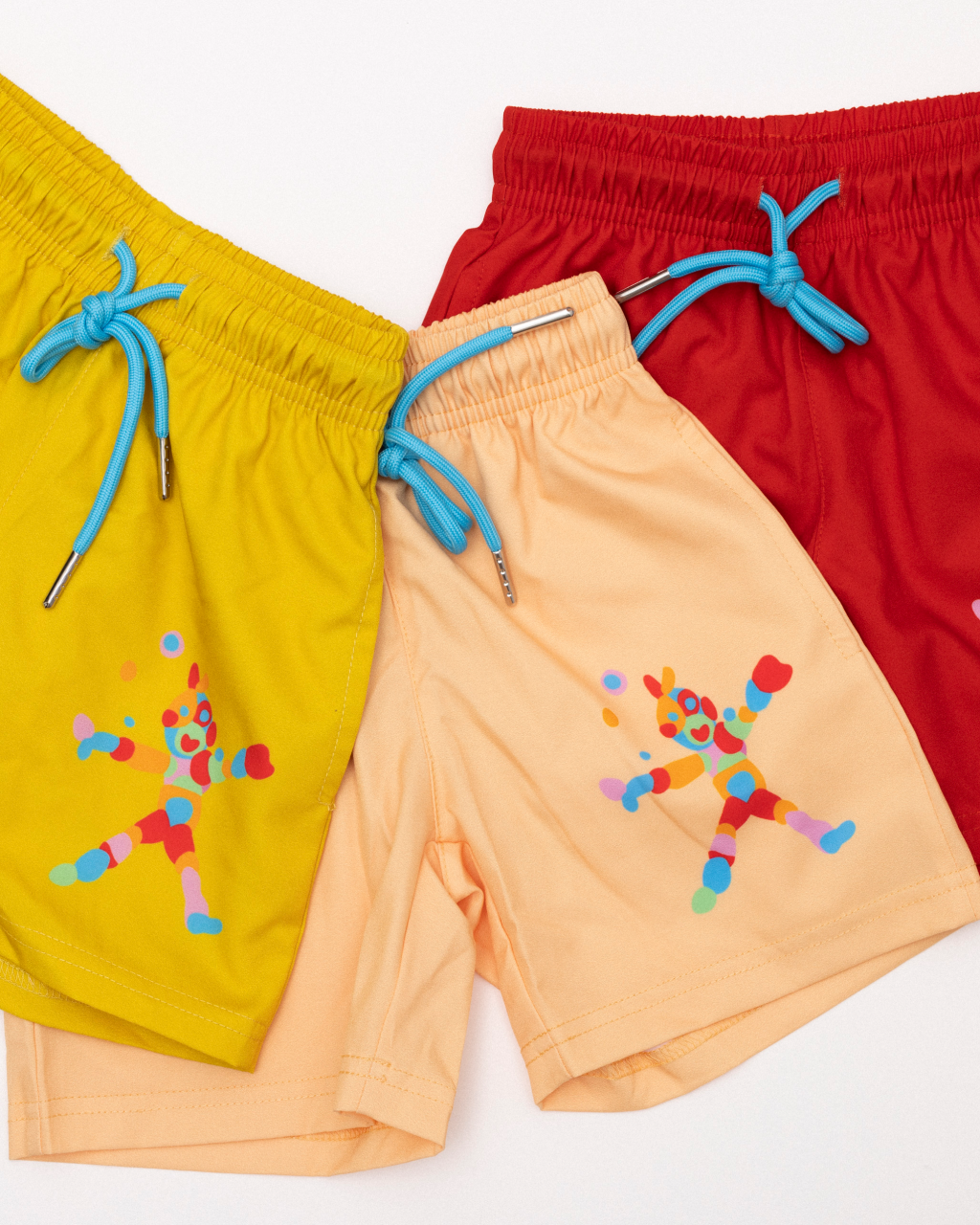 ROTE BADEHOSE FÜR HERREN