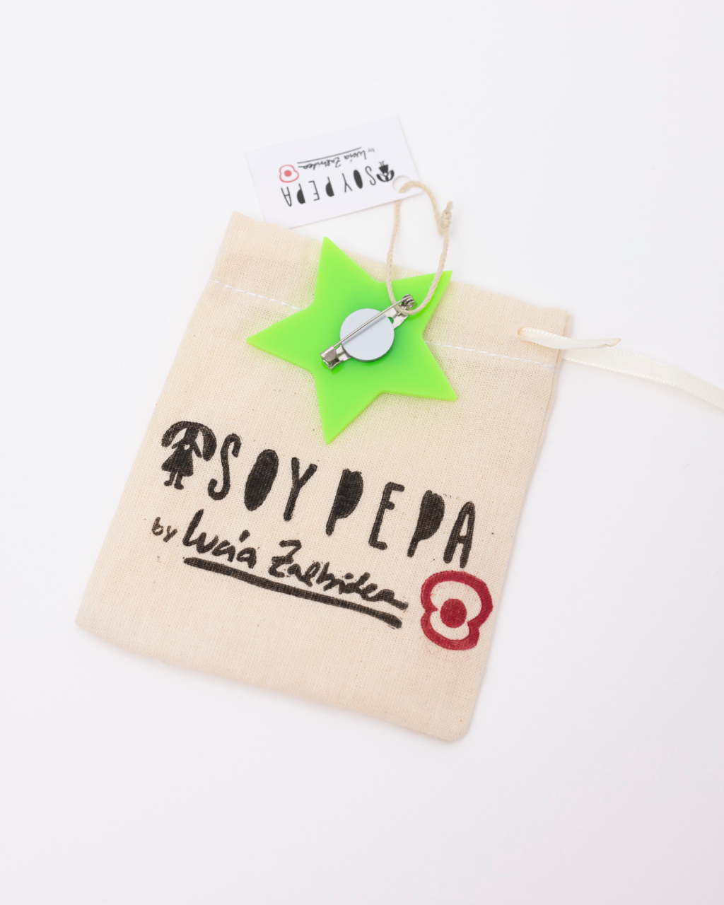 ANSTECKNADEL LU NEON X LUCIA ZALBIDEA